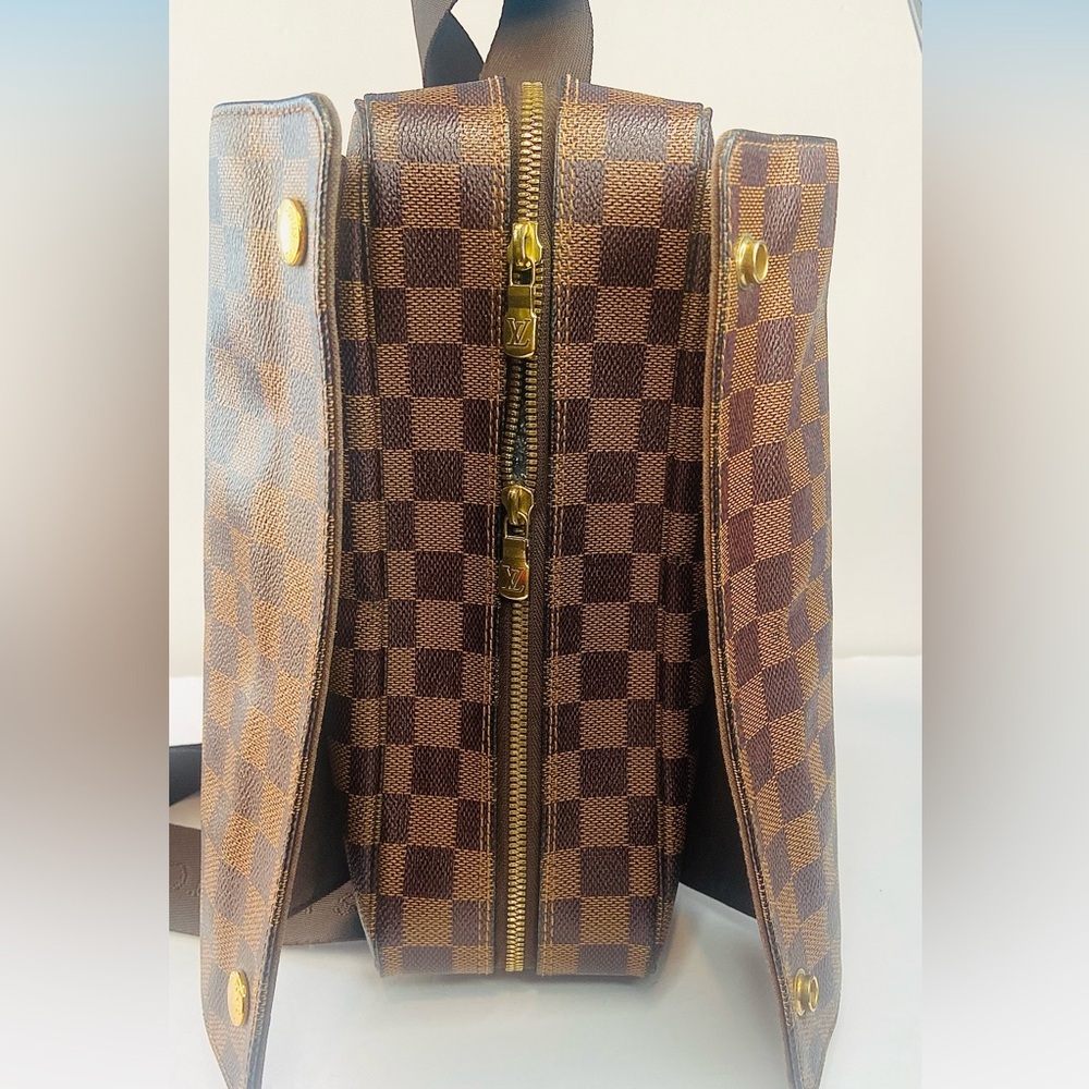LOUIS VUITTON NAVIGLIO DAMIER EBENE FRANCE 2010 EUC PRISTINE - Picture 6 of 13